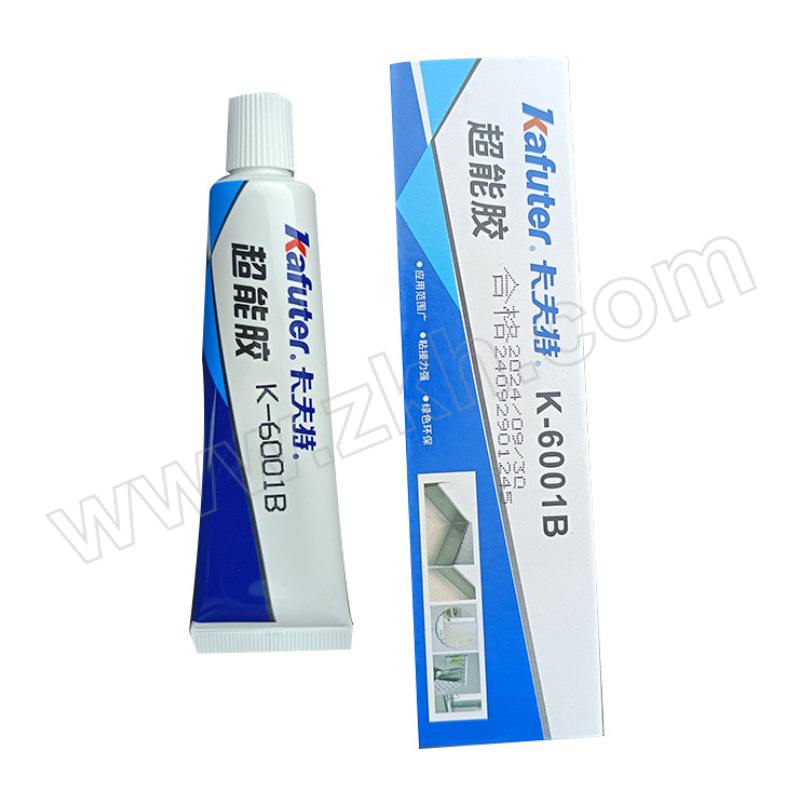 KAFUTER/卡夫特 超强胶单组分强力胶 K-6001B 45g 1支