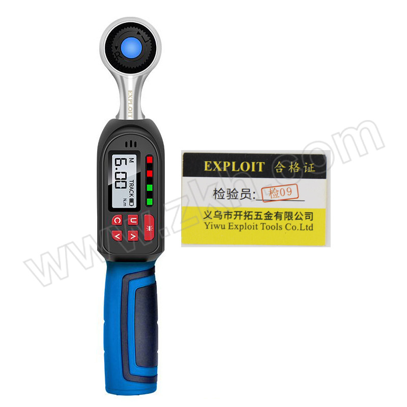 EXPLOIT/开拓 1/4"数显扭力扳手 103600 0.3~6N·m 1把