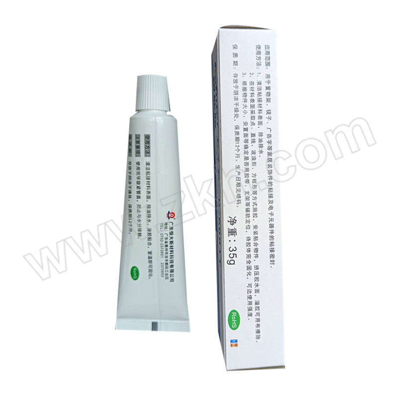 KAFUTER/卡夫特 （防水胶）防水耐高温绝缘密封强力胶 K-6001T 透明 35g 1支