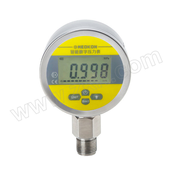 MEOKON/铭控 数字压力表 MD-S280 0~0.25MPa/G1/4/电池供电/精度0.4%FS/无输出 1只