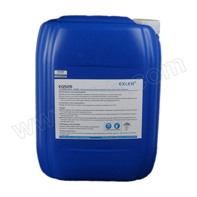 EXLEN/艾克 碱性膜清洗剂 EQ-505 25kg 1桶