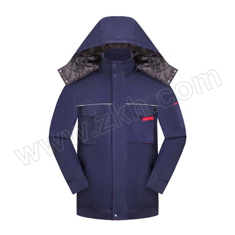 TOPRUI/拓普瑞 冬季可拆卸加厚棉衣棉服 036C 175码 藏蓝色 1件