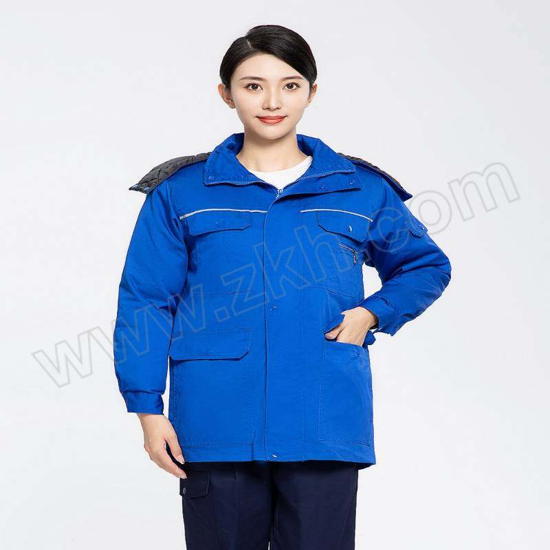 TOPRUI/拓普瑞 冬季可拆卸加厚棉衣棉服 039C 170码 宝兰色 1件