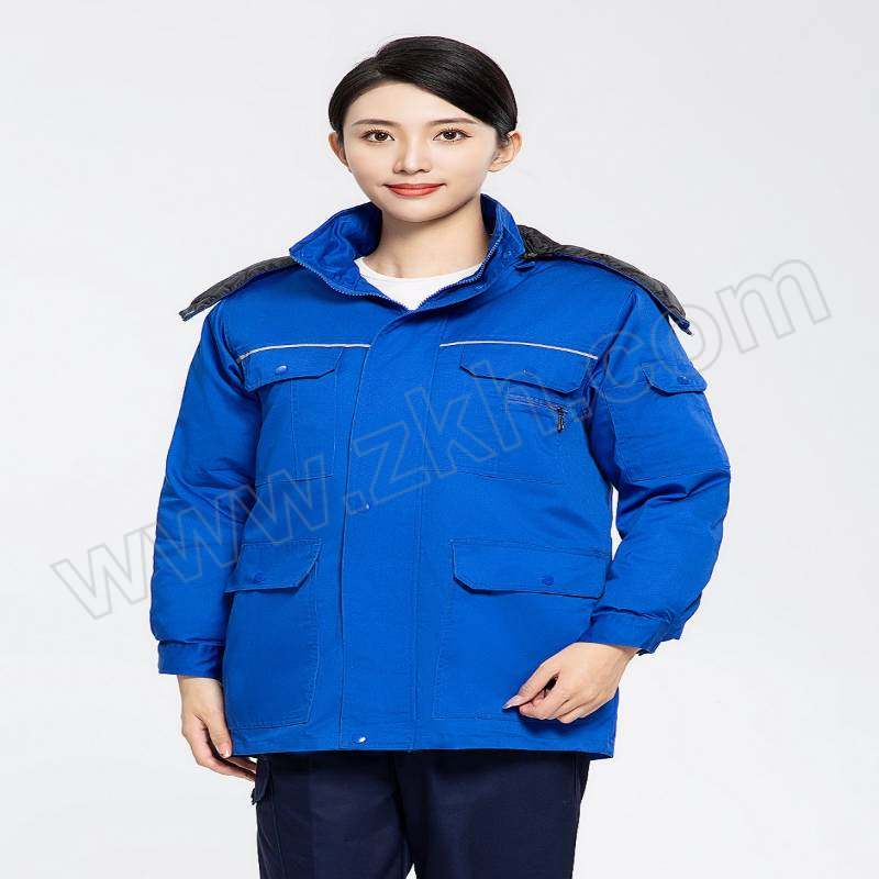TOPRUI/拓普瑞 冬季可拆卸加厚棉衣棉服 039C 170码 宝兰色 1件