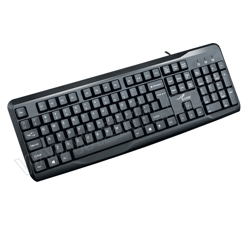 XIAODAISHU/小袋鼠 有线键盘 DS-2603 USB 黑色 1个