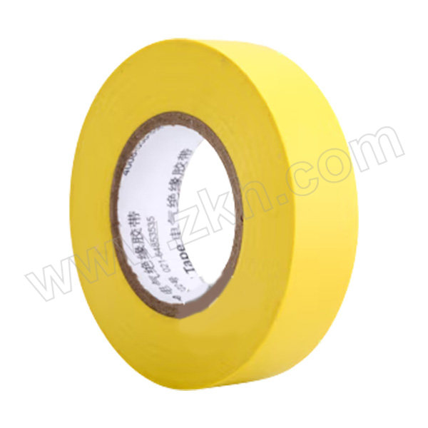 3M PVC电气绝缘胶带 1600 黄色 0.15mm×18mm×20m 1卷