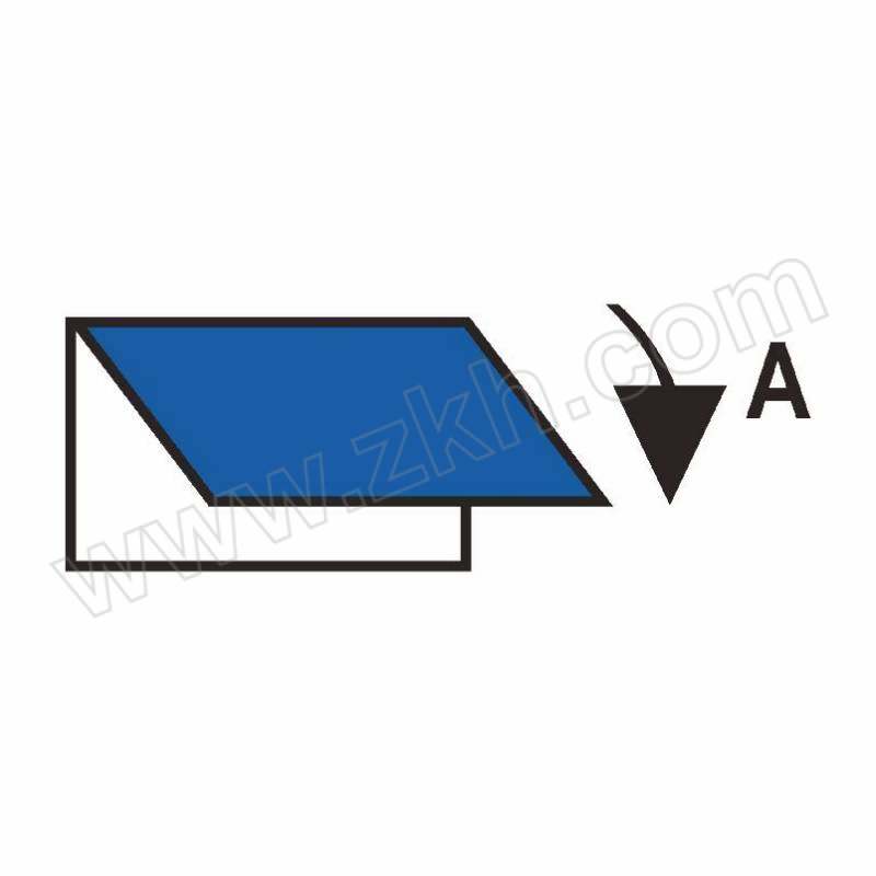 XCC/鑫诚程 海事船舶平台IMO标识牌 起居处所通风关闭装置 150×250mm 荧光自粘乙烯 1张