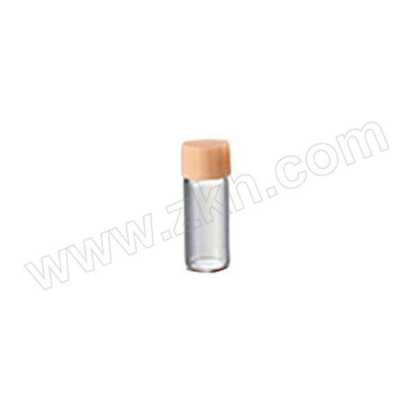 MARUEMU 透明样品瓶(橙色帽) 3-4942-01 3.5mL 1箱