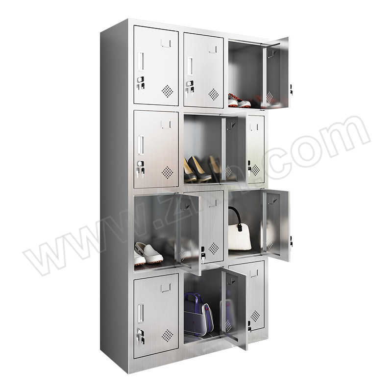 RM 304不锈钢12门更衣柜 BXGGYG304-8 尺寸900×350×1800mm 1台