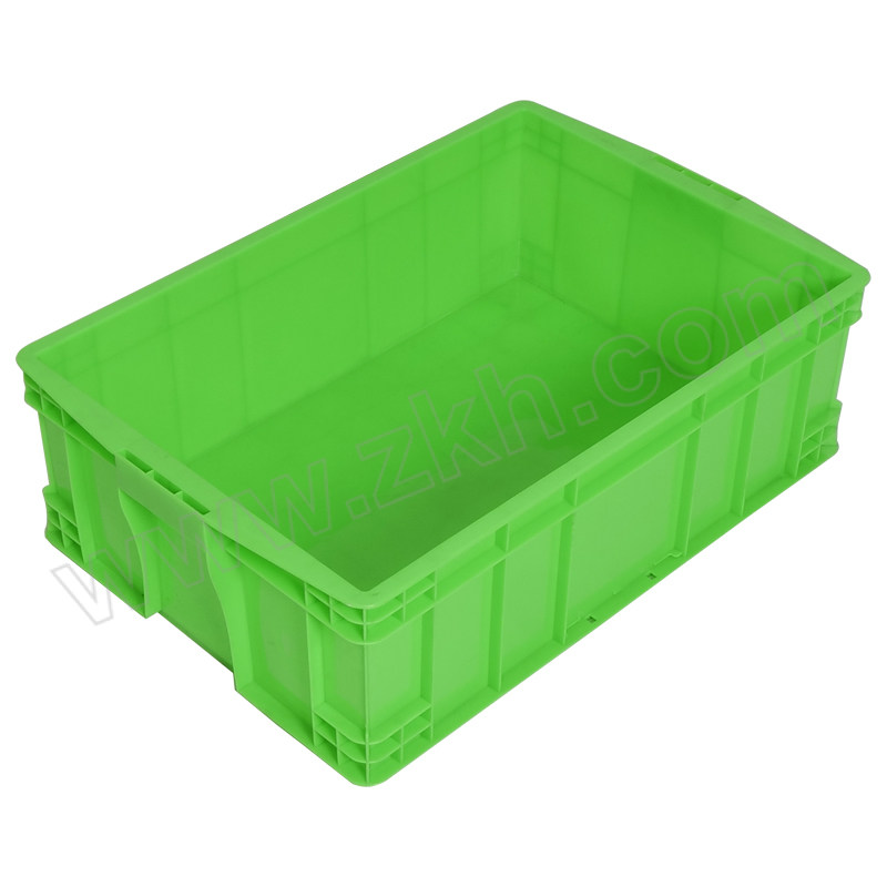 WTJG/蔚图京冠 物流周转箱 WA238 外尺寸610×420×200mm 内尺寸575×395×187mm 绿色 1个