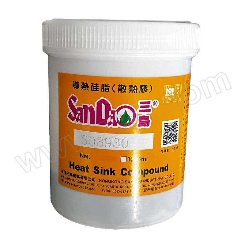 SANDAO/三岛 导热硅脂 SD3930 白色 1L 1罐