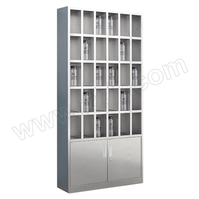 RM 201不锈钢30格水杯柜 BXGSBG201-2 尺寸900×250×1800mm 1台