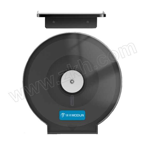 MODUN/莫顿 塑料卷纸盒 MD-5822 带置物架 黑色 纸盒270×275×125mm 置物架185×50×105mm 1组
