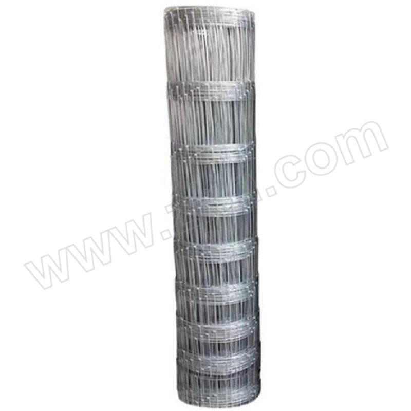 MUHUASHENG/慕华晟 热镀锌牛栏隔离网 丝径2mm 孔径200mm 8根丝 高1m 长100m 本色 1卷