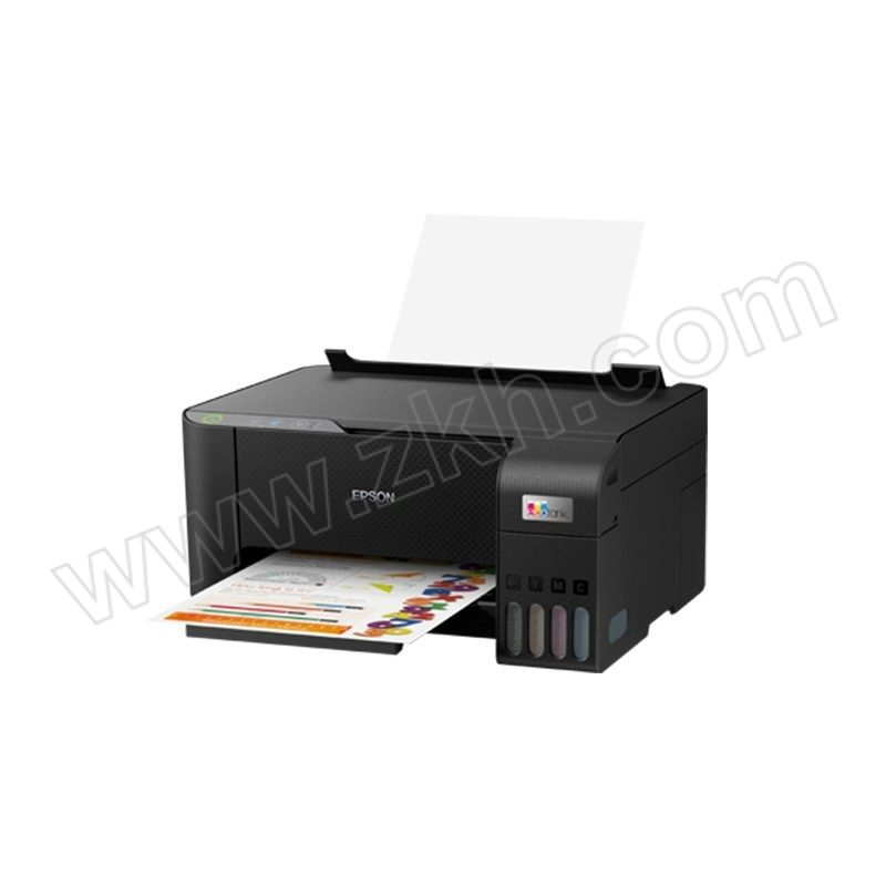 EPSON/爱普生 A4彩色墨仓式打印机 L3218 打印/复印/扫描 1台