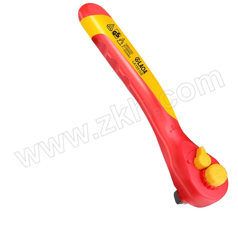 LAOA/老A 3/8"VDE绝缘棘轮套筒扳手 LA155158 1把