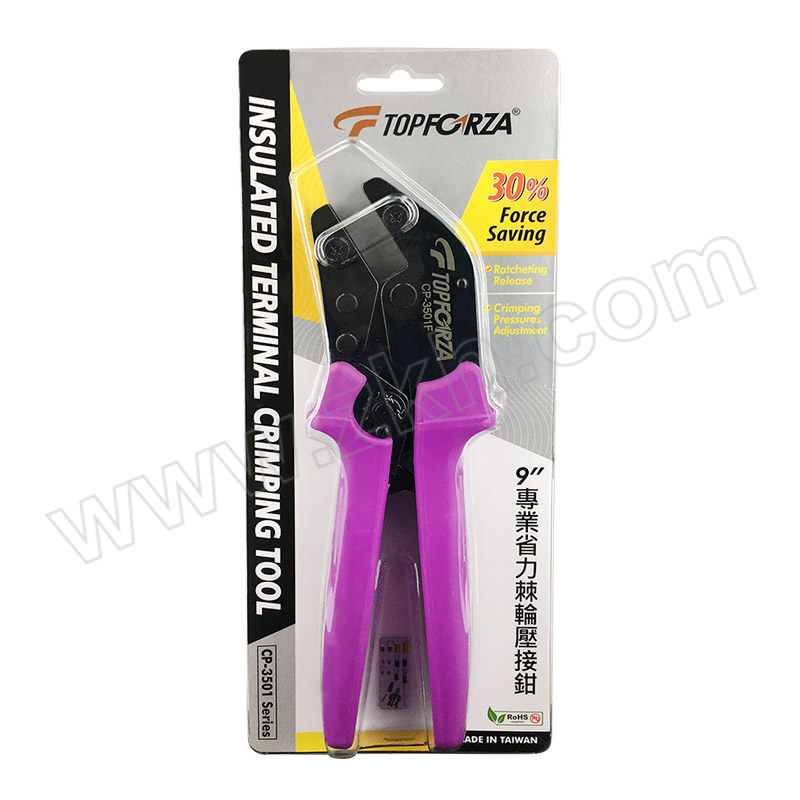 TOPFORZA/拓伏锐 棘轮压接钳 CP-3501F 1把