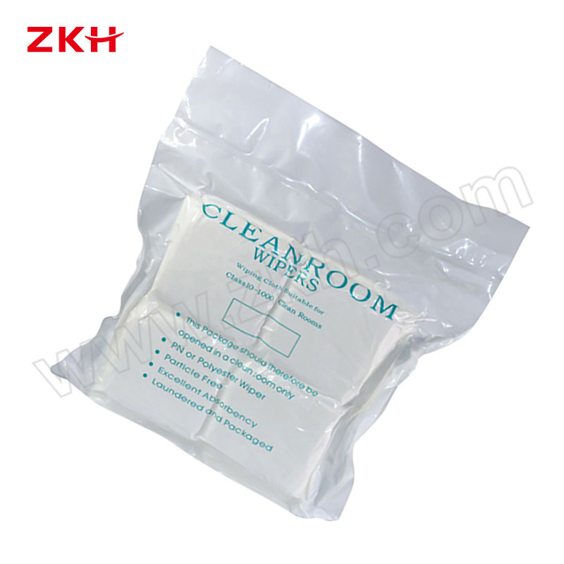 ZKH/震坤行 百级超细纤维无尘布 XLD-3013A 10×10cm 4" 180±3%g 400片 1包