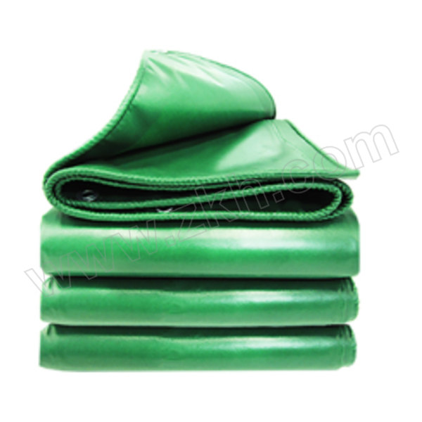 LVJU/绿聚 PVC防雨篷布 PVC450g-10×10m 450g/m² 厚0.35mm(负0.03mm公差) 绿色 1块