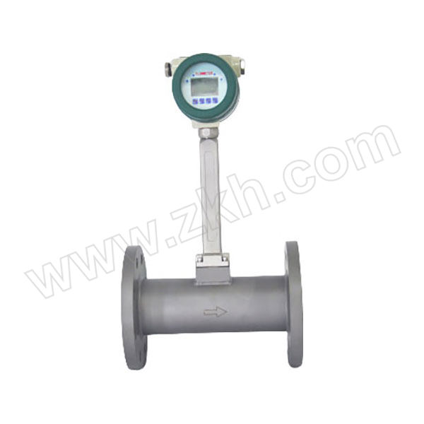 YIHUAN/亿环 管道式涡街流量计 LUGB-B 蒸汽/DN300/法兰连接型/-40~260℃/无补偿/现场显示型/4~20mA电流信号/RS485通讯/本安防爆型 1台