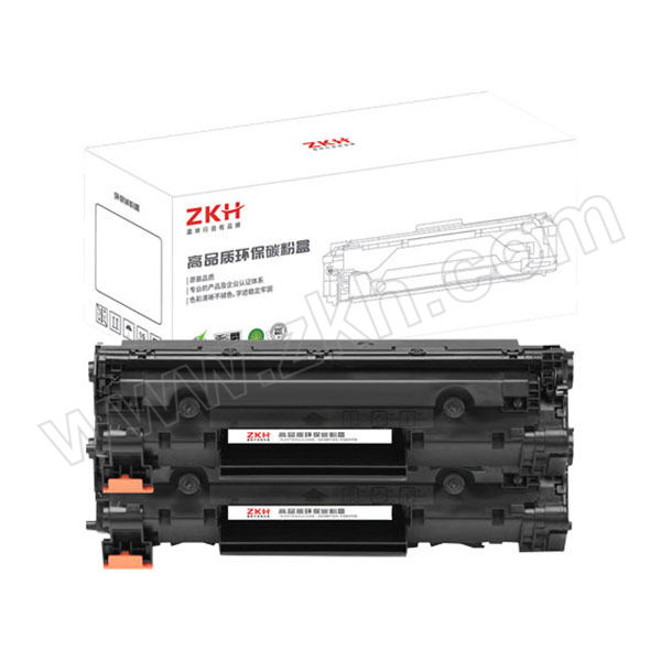 ZKH/震坤行 高品质硒鼓碳粉盒 ZKH-388A 黑色 2个 适用HP LaserJet P1007/P1008/1106/P1108/Pro M1136/M1213nf/M1216/M126a/M126nw/M128fn/M128fp/M226dn/M202n/M202dw 1套