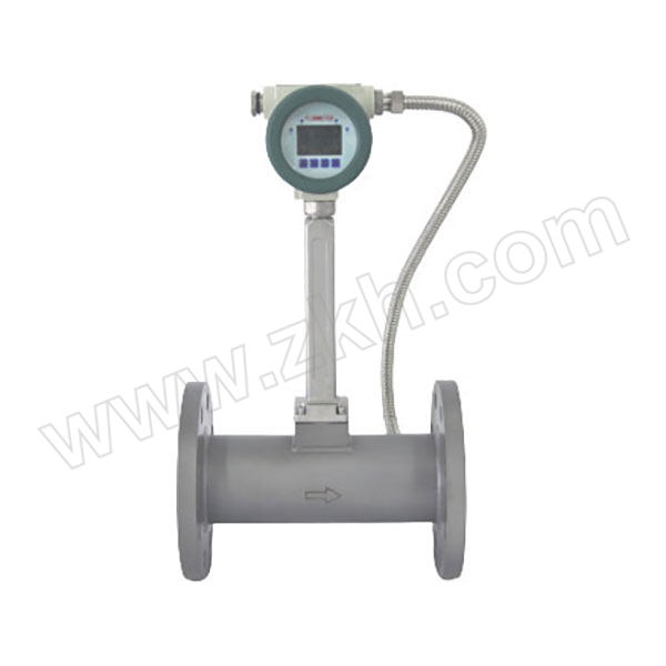 YIHUAN/亿环 管道式涡街流量计 LUGB-B 液体/DN150/法兰连接型/-40~300℃/温度补偿/现场显示型/电压脉冲信号/HART通讯/无防爆 1台