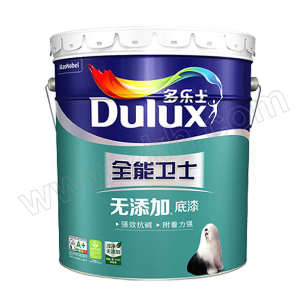 DULUX/多乐士 全能卫士无添加底漆 A914-65660 5L 白色 可调色 1桶