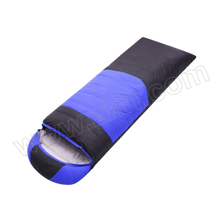 HSCOPE/豪思克普 蓝黑色睡袋 HSKP-SD-L1 羽绒棉填充+防水尼龙布 220×75cm 1.35kg 1个