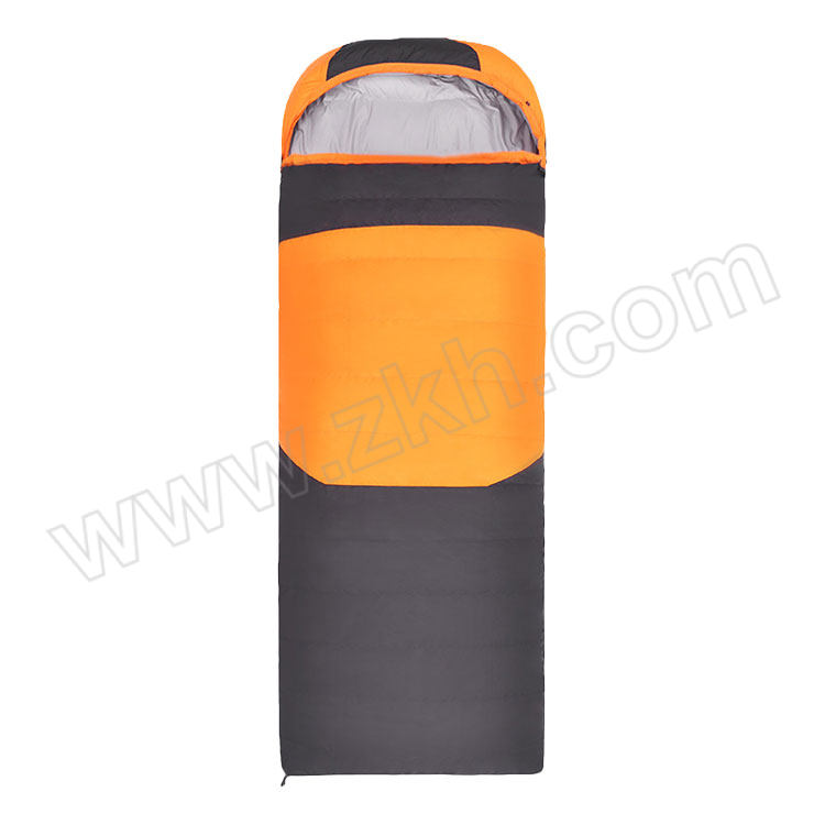 HSCOPE/豪思克普 黄黑色睡袋 HSKP-SD-A6 白鸭绒填充+防水尼龙布 220×80cm 2.3kg 1个