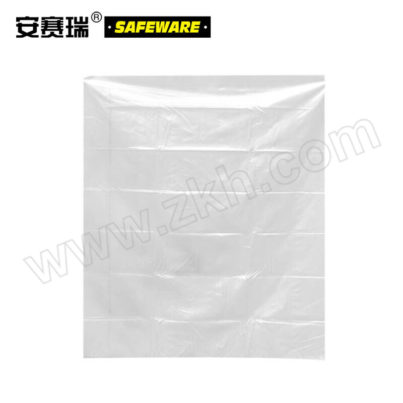 SAFEWARE/安赛瑞 透明平口塑料袋 10583 尺寸800×1200mm 厚度8丝 1包