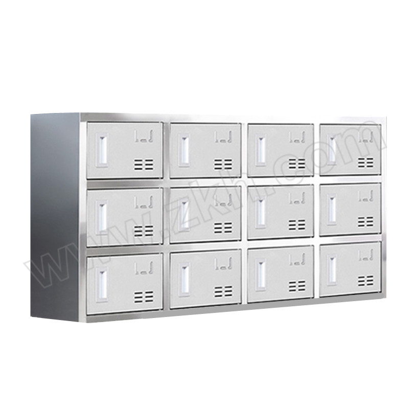 RM 304不锈钢单面12门鞋柜带门款 XG304-9 尺寸1200×300×600mm 1台