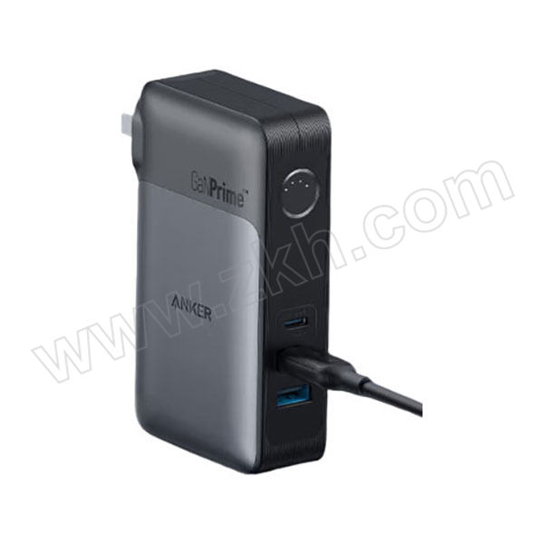 ANKER/安克 733全氮化镓充电器充电宝二合一 A1651 65W 黑色 适用苹果华为手机电脑 1个