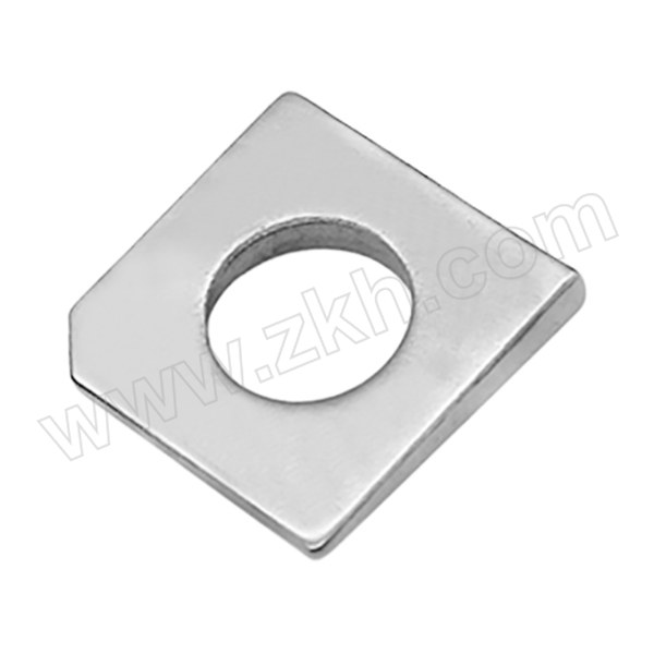 WJZX/五金专选 GB853 槽钢用方斜垫圈 不锈钢316 本色 φ20 1个