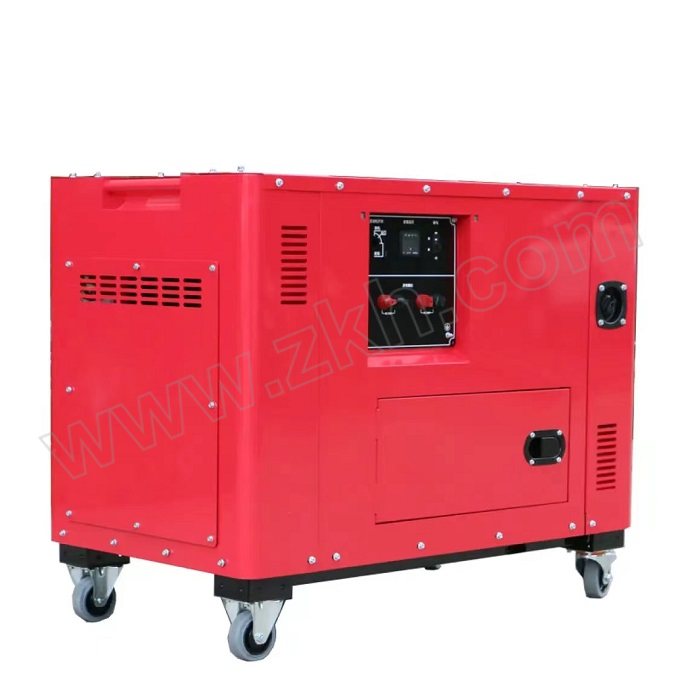 DONMIN/上海东明 低噪音汽油发电机 SG15000-1 单相 额定功率12kW 最大功率12.5kW 1台