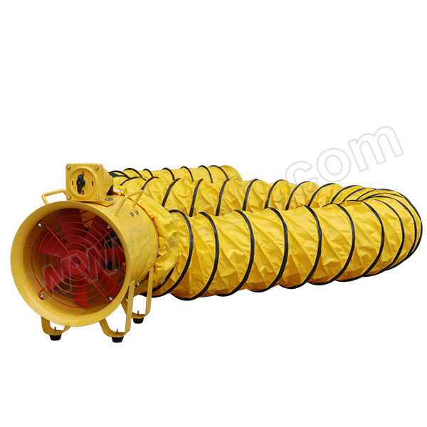 DINZOO/顶卓 手提式防爆轴流风机 BSFT-500 380V 750W 配5m风管 不带插头 1套