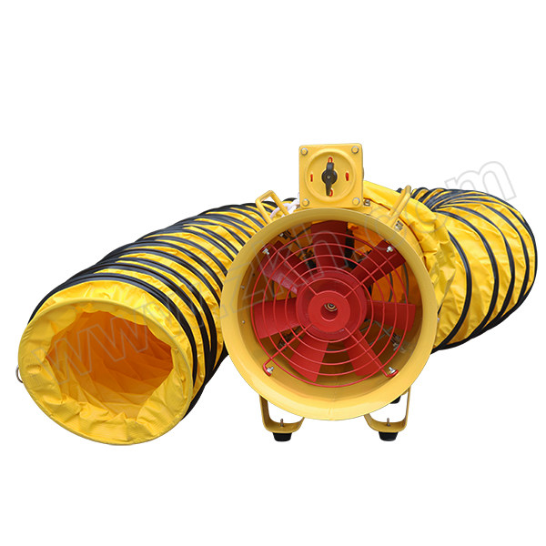 DINZOO/顶卓 手提式防爆轴流风机 BSFT-500 380V 750W 配5m风管 不带插头 1套