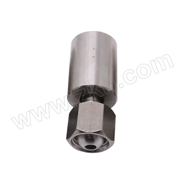 XIANHE/先河 胶管扣压式接头 Φ10Ⅱ M18*1.5 D 球面D型直头 公制螺纹 45#钢 匹配胶管内径10mm 一层或两层钢编 1个