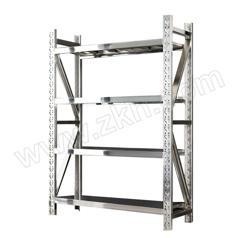 MASYOUNGER/马记亚哥 中型不锈钢货架 HC-BXGJ08 尺寸1200×500×2000mm 层载500kg 1组