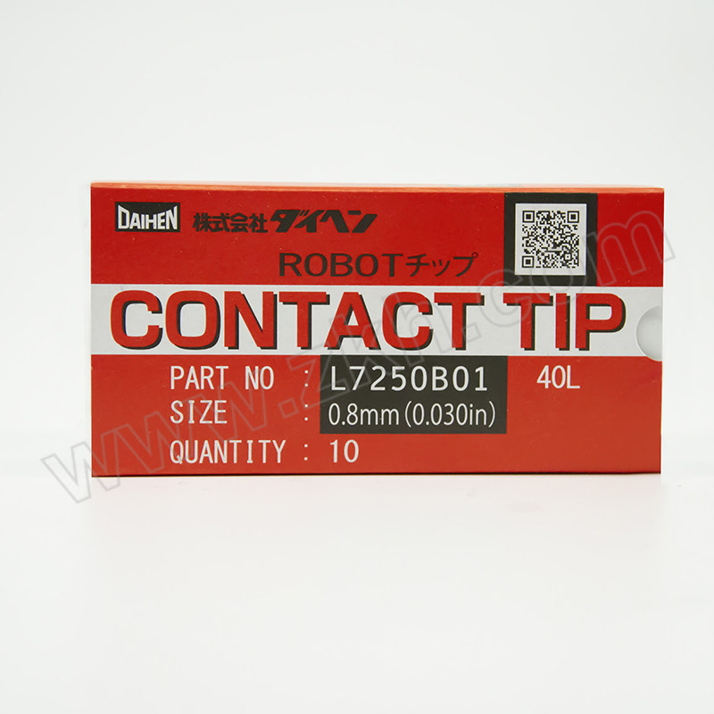OTC 机器人导电嘴 L7250B01 M6×40×0.8R 1盒