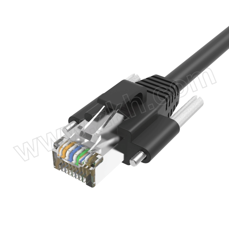 ZHAOLONG/兆龙 超五类工业以太网电缆组件 ZL7404645 黑色 S/UTP-CAT5E-4x2x30*0.080mmBC-85%TC-PVC-5m 1根