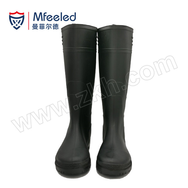 MFEELED/曼菲尔德 高筒防水雨靴 MX5-1 40码 黑色 1双