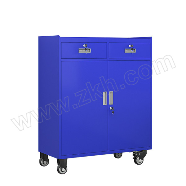YN/云诺 二抽一门工具柜 XR-GJ037 尺寸900×400×980mm 额定承重60kg 蓝色 1台