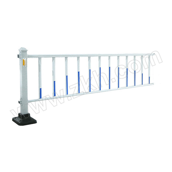 ZKH/震坤行 加厚款市政道路护栏 S1SZ600 蓝白色 600×3080mm 重约15kg 含立柱×1 1套