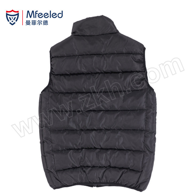 MFEELED/曼菲尔德 羽绒背心 MY9-1 2XL 黑色 1件