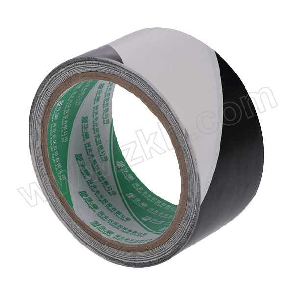 YONGLE/永乐 PVC标识警示胶带 JSH140-3 黑白 55mm×33m 1卷
