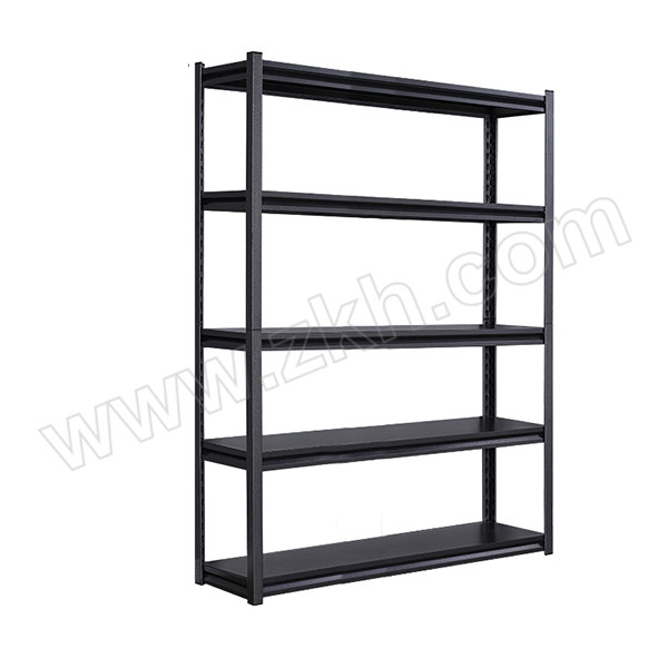 YN/云诺 黑色五层置物架 XR-CW055 尺寸700×350×1600mm 层载75kg 1组