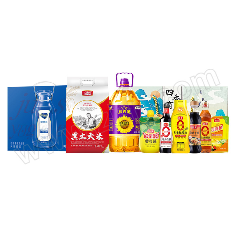 FLM/福临门 米油牛奶调味套餐 FLMzuhe-167 1组