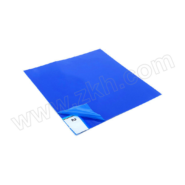 ZKH/震坤行 粘尘垫 ZCD-3 1070×770mm 蓝色 厚0.03mm 30层 1本