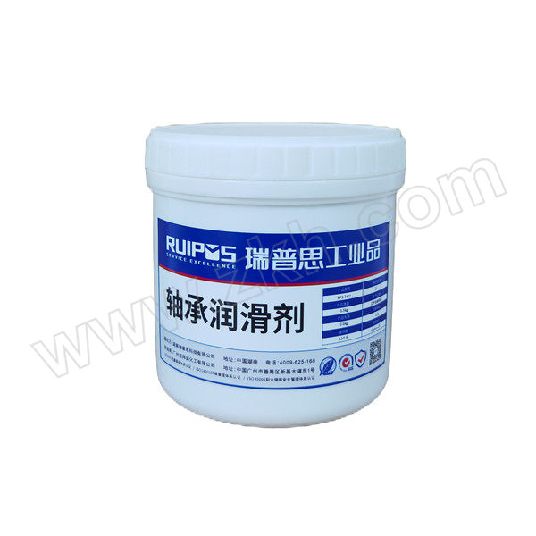 RUIPUS SERVICE EXCELLENCE 电机轴承润滑剂 RPD-HDP-9104 2# 500g 1罐