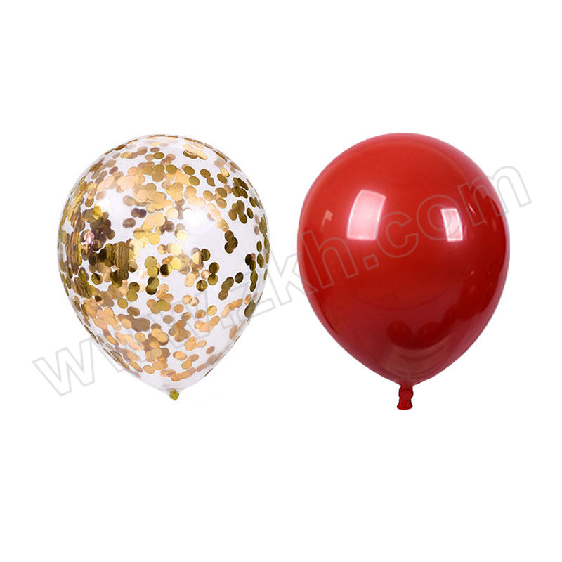 SUSHI/苏识 喜庆气球 SS-HQ03 双层红色30个+金色亮片20个 1套